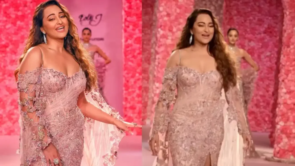 Sonakshi Sinha Walked The Ramp For The First Time After Marriage, Showed Her Beauty As Barbie