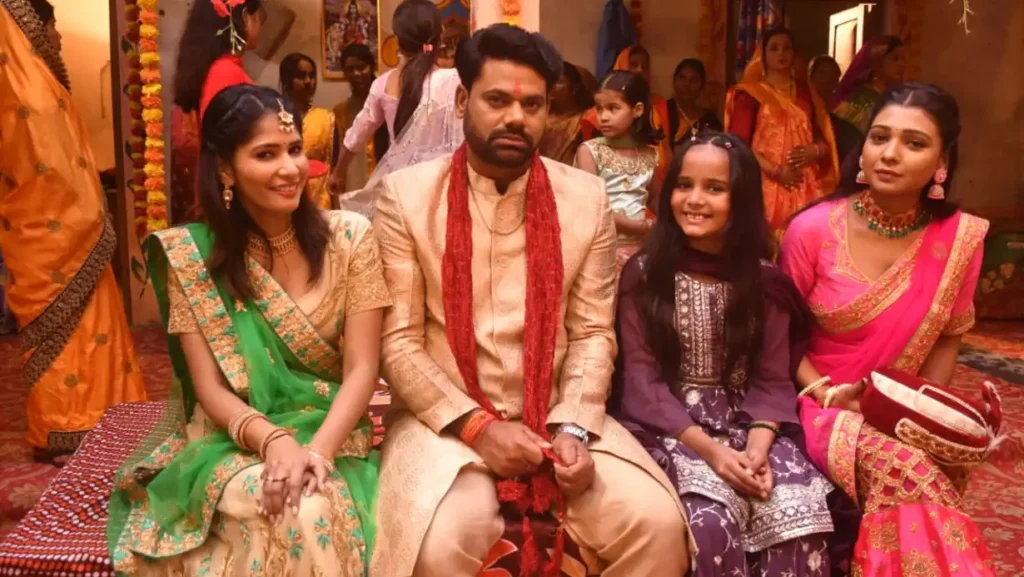 The Shooting Of Bhojpuri Film Bahu Ki Vidai Is Going On In Jaunpur,