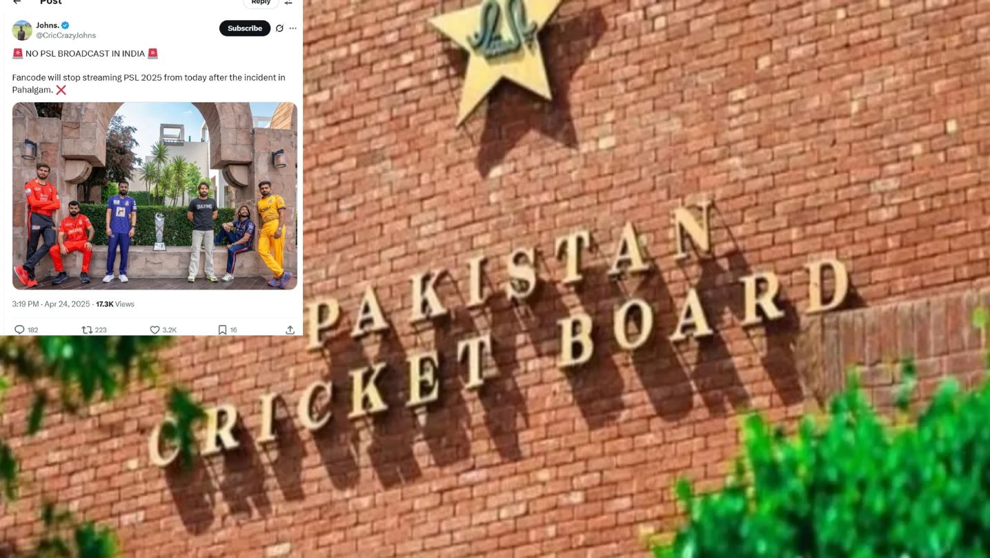 Fancode Stops Psl 2025 Streaming After Pahalgam Terror Attack