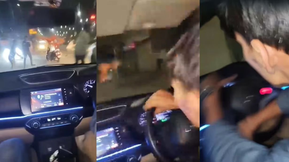 Jaipur Car Stunt Viral Video Jagatpura Accident