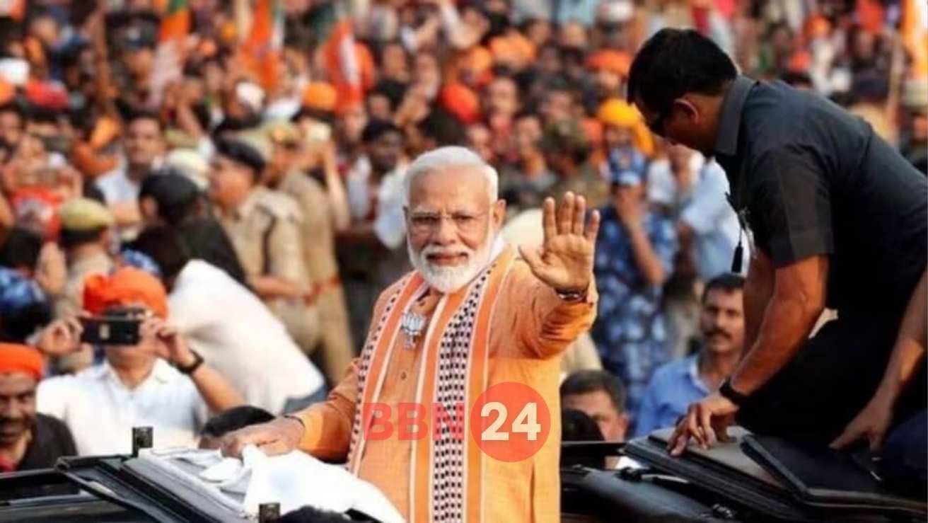 Pm Modi Road Show Bihar 2025 Patna Sheikhpura Gopalganj