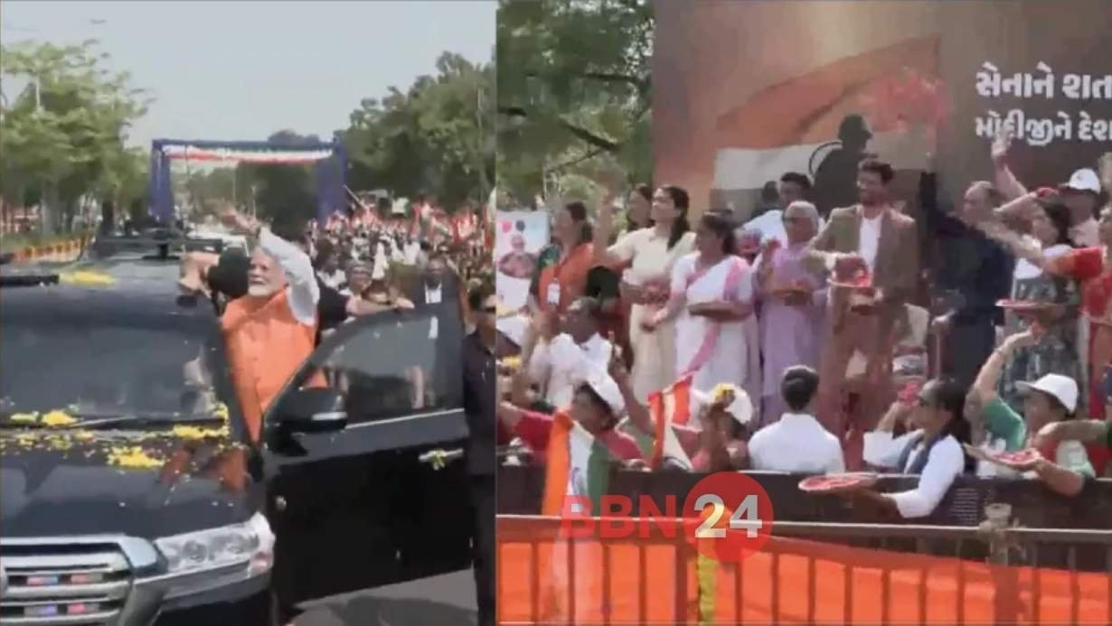Pm Modi Vadodara Roadshow Sofia Qureshi Family