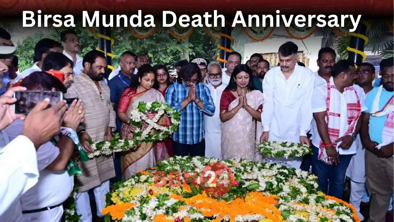 Birsa Munda Death Anniversary Tribute Ranchi 2025