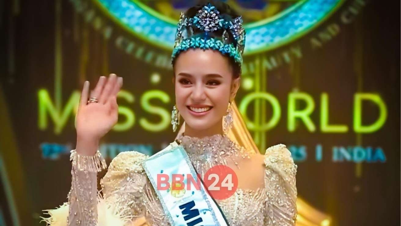 Miss World 2025 Winner Opal Sujatha Chuangsri Thailand Hyderabad