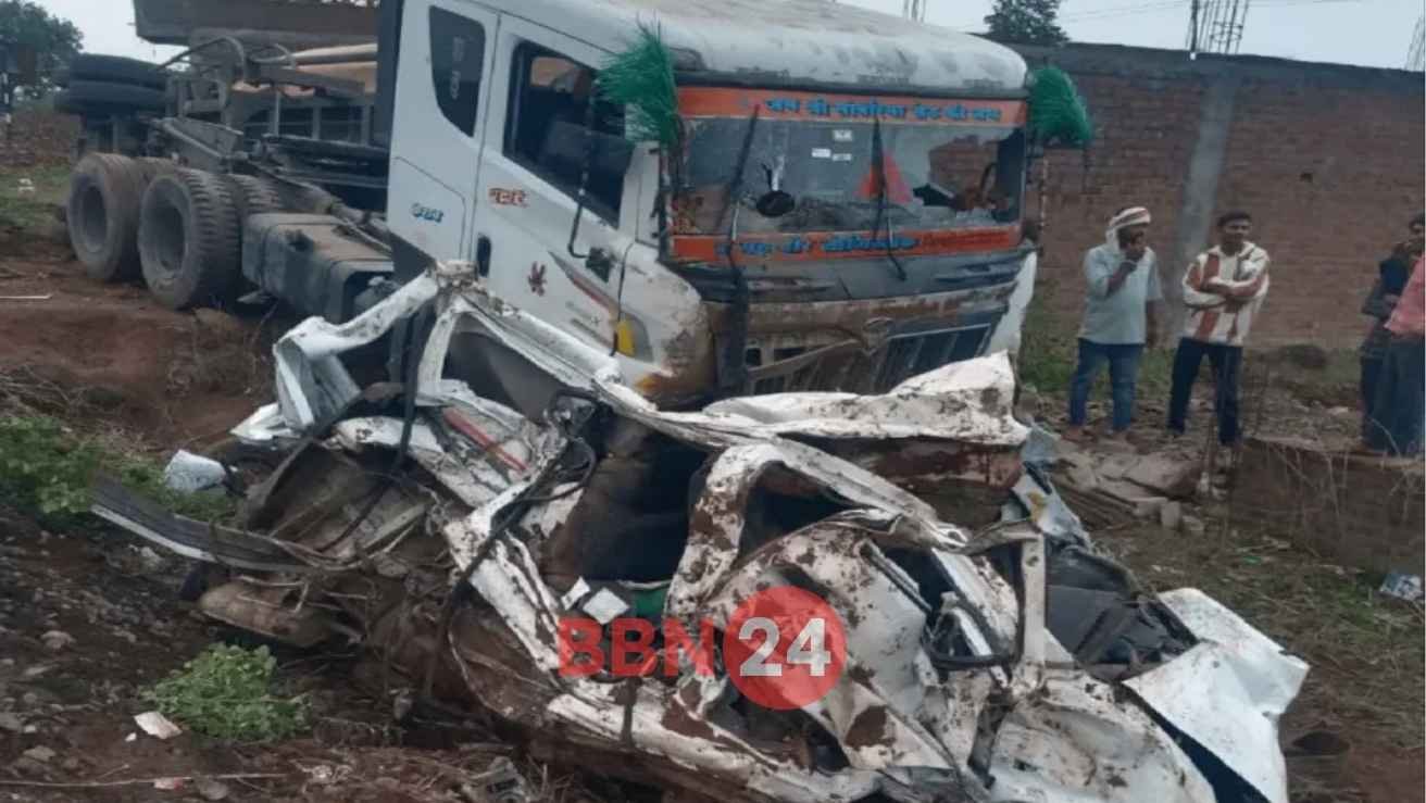 Truck Accident In Jhabua 9 Killed Returning From Wedding
