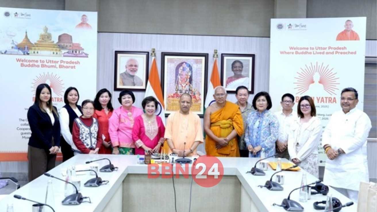 Uttar Pradesh Bodhi Yatra Asean Representatives Tourism Initiative