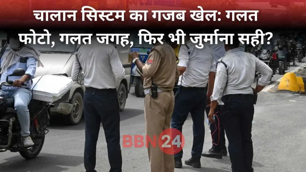 Bullet Parked In Jharkhand Fined In Bihar Over Helmet Issue