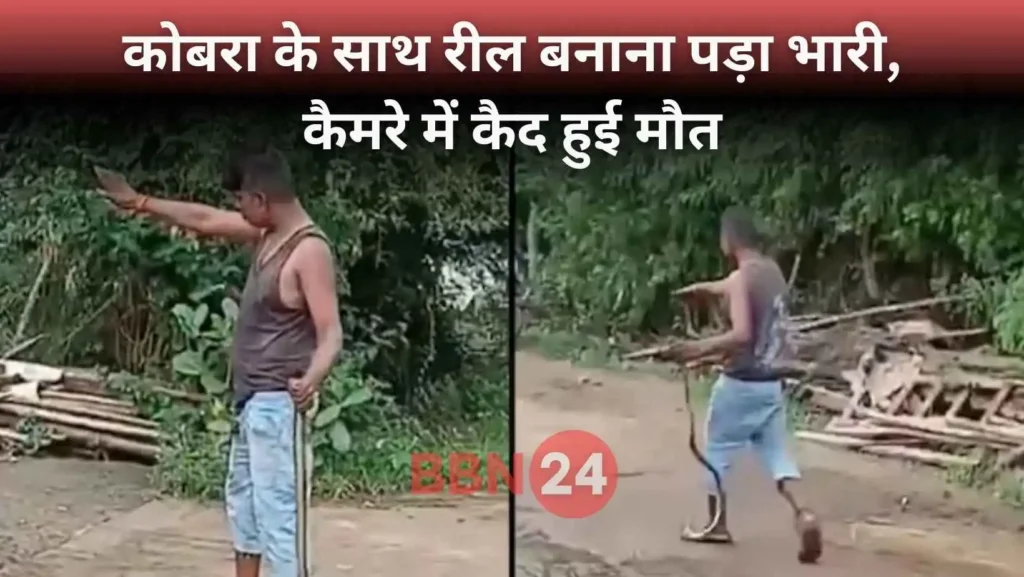 Cobra Reel Stunt Turns Fatal In Gondia Maharashtra Viral Video