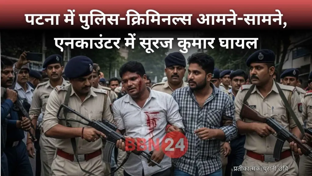 Patna Police Encounter Criminal Suraj Shot Alok Arrested
