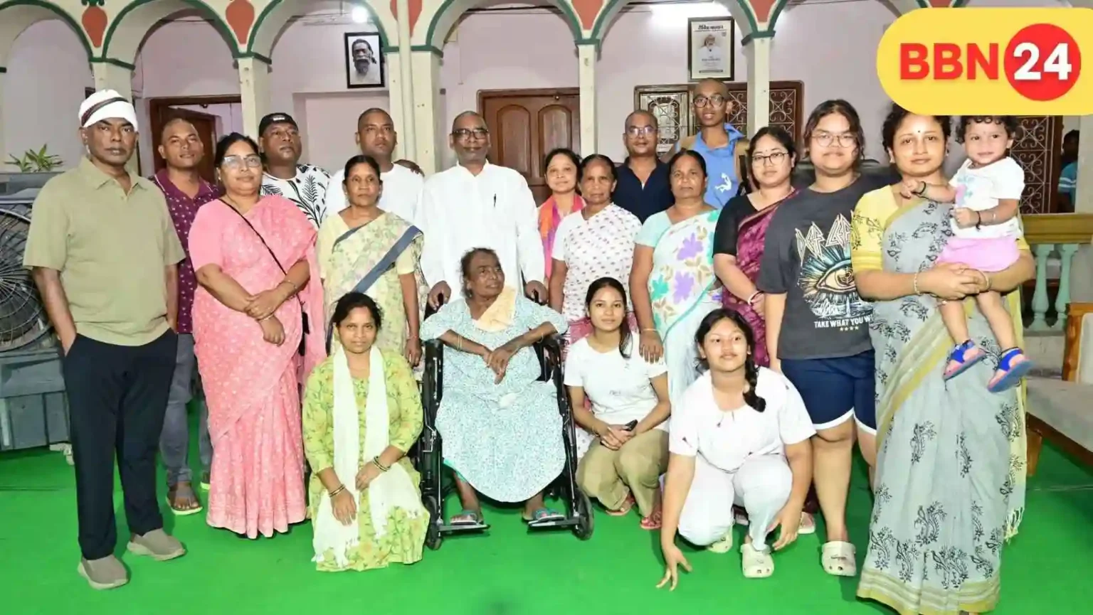 Hemant Soren Shibu Soren Ashes Visarjan Nemra Ranchi