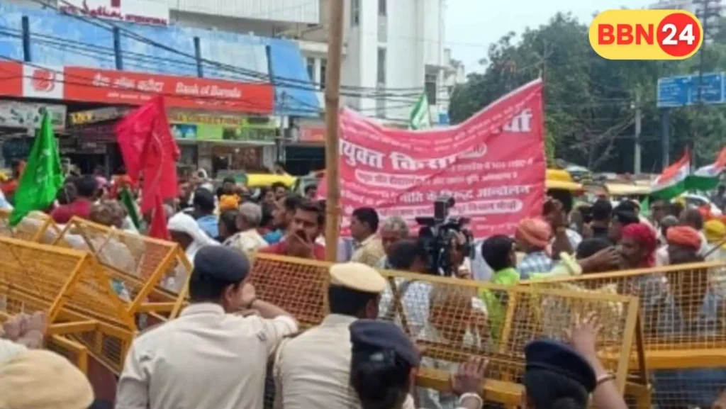 Patna Farmers Protest Police Clash Land Acquisition Rjd Leader