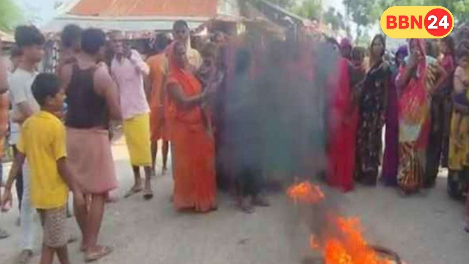 Saharsa Road Accident Couple Dies Uncontrolled Scorpio