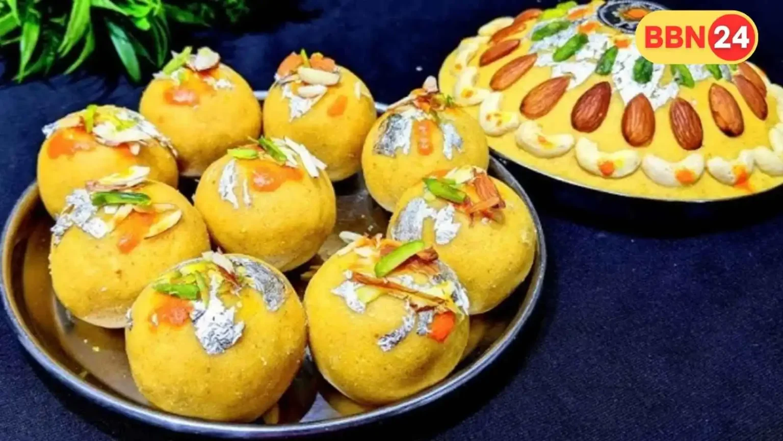 Teej Special Roasted Chana Ladoo Recipe