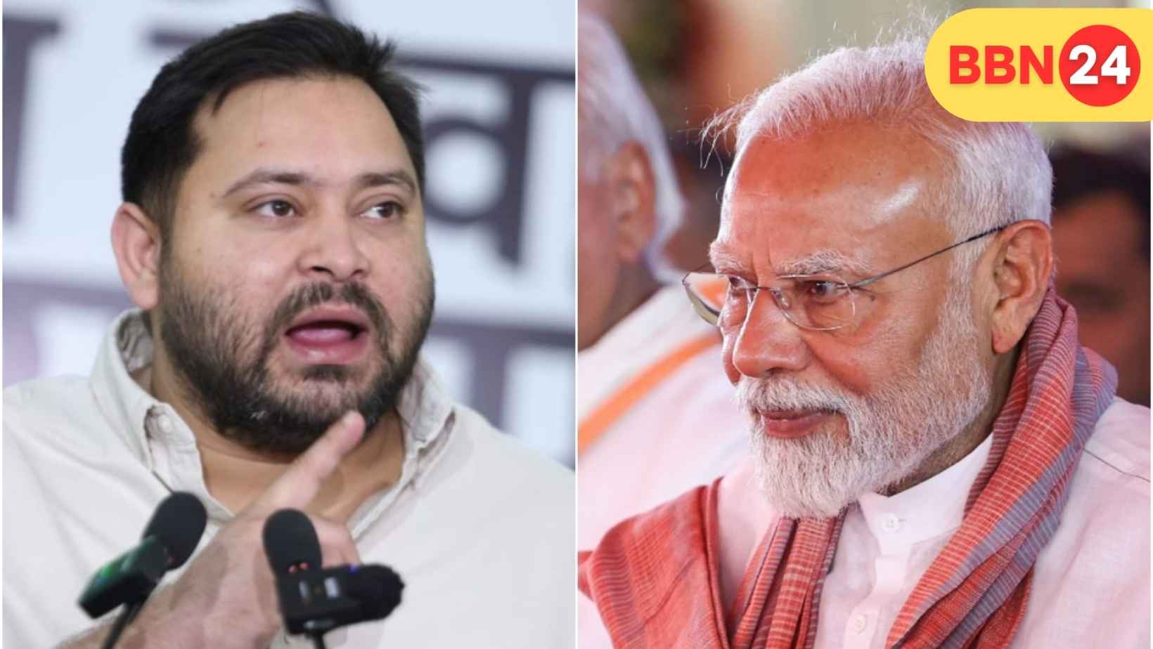 Tejashwi Yadav Attacks Pm Modi Before Bihar Visit