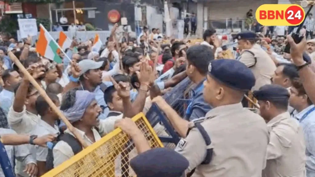 Bihar Police Chowkidar Dafadar Protest Patna Job Demand