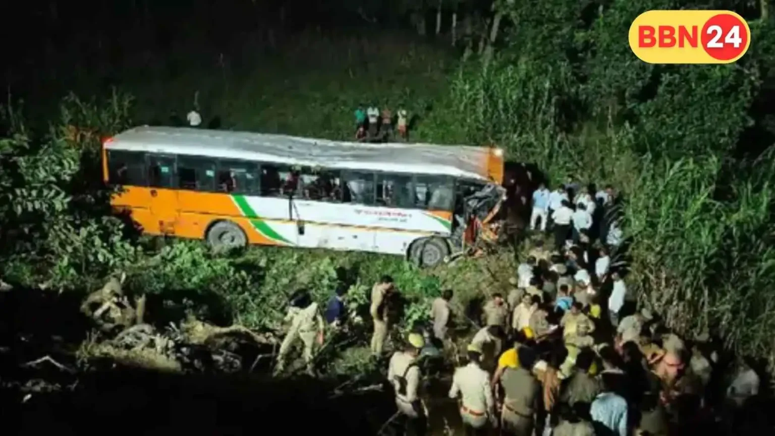 Lucknow Bus Accident Roadways Crash
