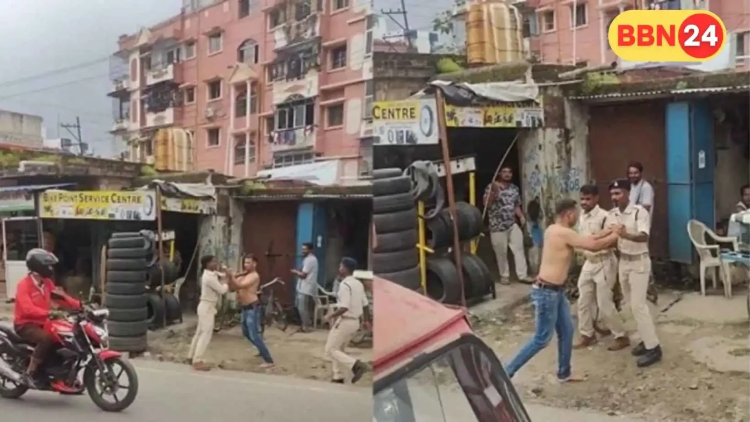 Ranchi Homeguard Beaten Near Bjp Office