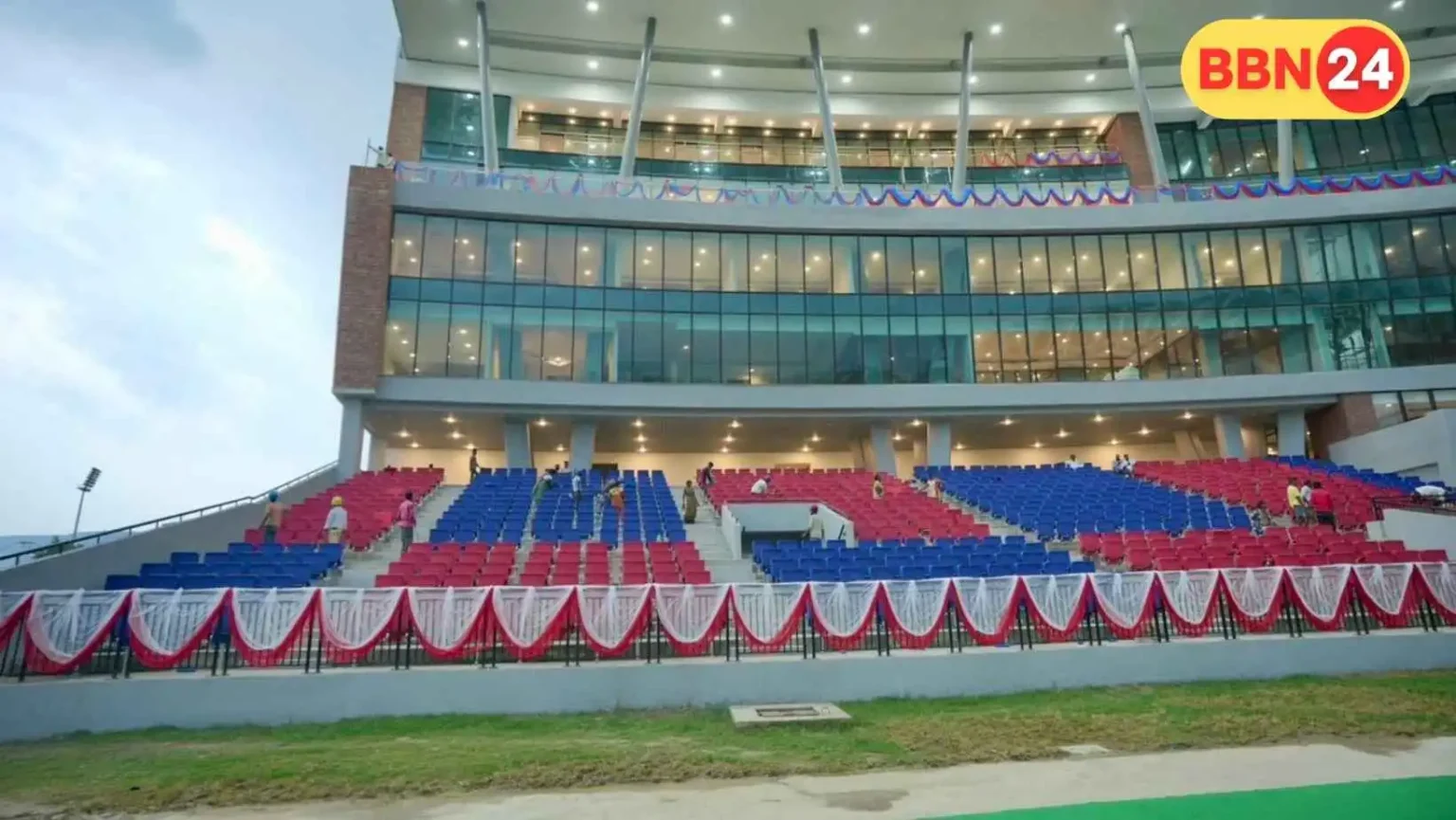Rajgir Cricket Stadium Bihar Ready For Practice Matches