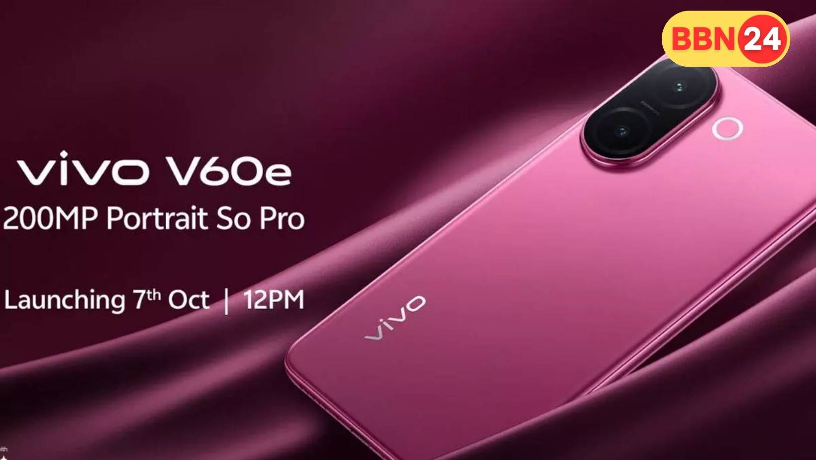 Vivo V60e Launch India 200mp Camera 6500mah Battery