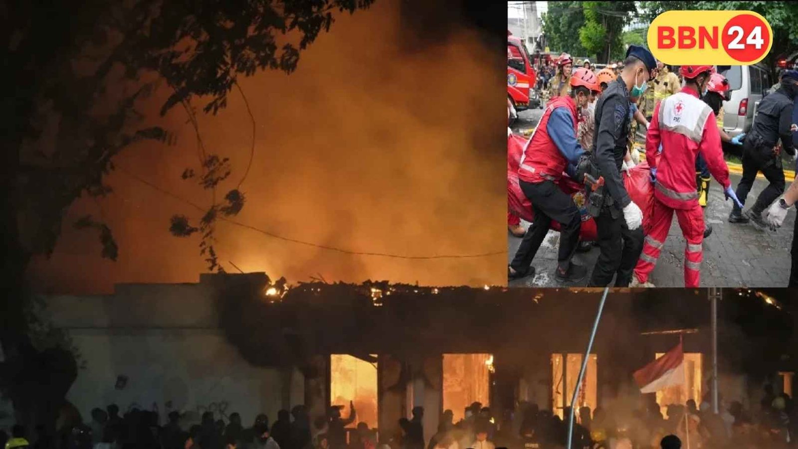 Jakarta Office Building Fire 20 Killed