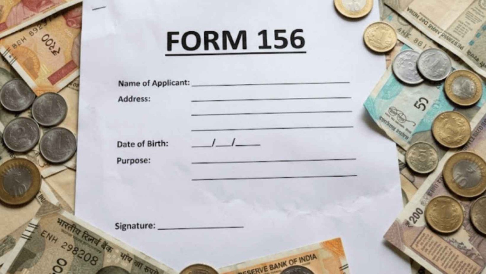 Income Tax Form 156 Foreign Travel Rule Portal Issue