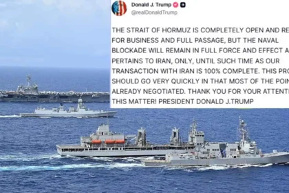 Iran Opens Hormuz Oil Prices Fall