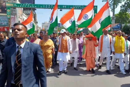 Lucknow Bjp Jan Akrosh Rally Yogi Adityanath Women Protest