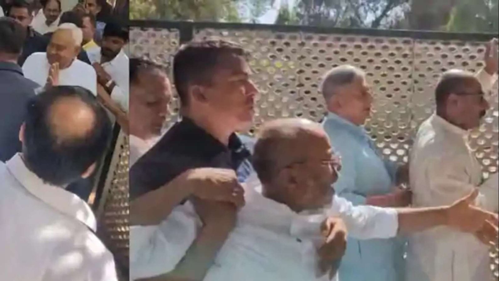 Nitish Kumar Delhi Protest Jdu Cm Demand Bihar