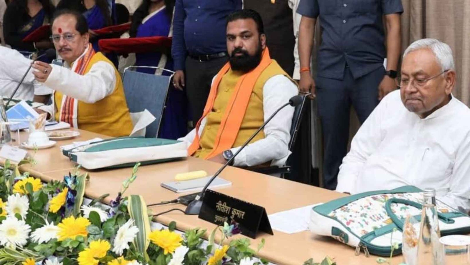 Nitish Kumar Resignation Cabinet Meeting Bihar