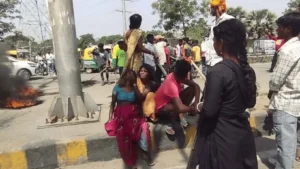 Patna Nh139 Jam Protest After Youth Drowning Case