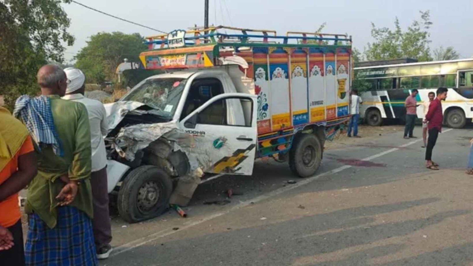 Rohtas Road Accident 5 Dead 10 Injured