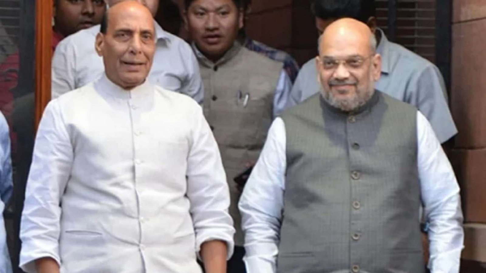 West Bengal Cm Oath Ceremony Amit Shah Rajnath Singh