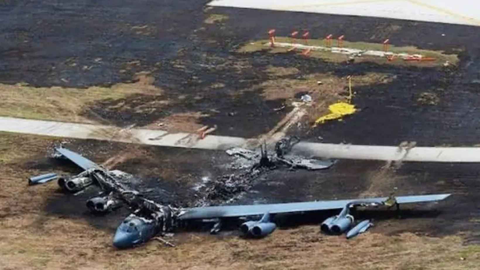 Us Air Force B52 Bomber Crash California Eight Dead