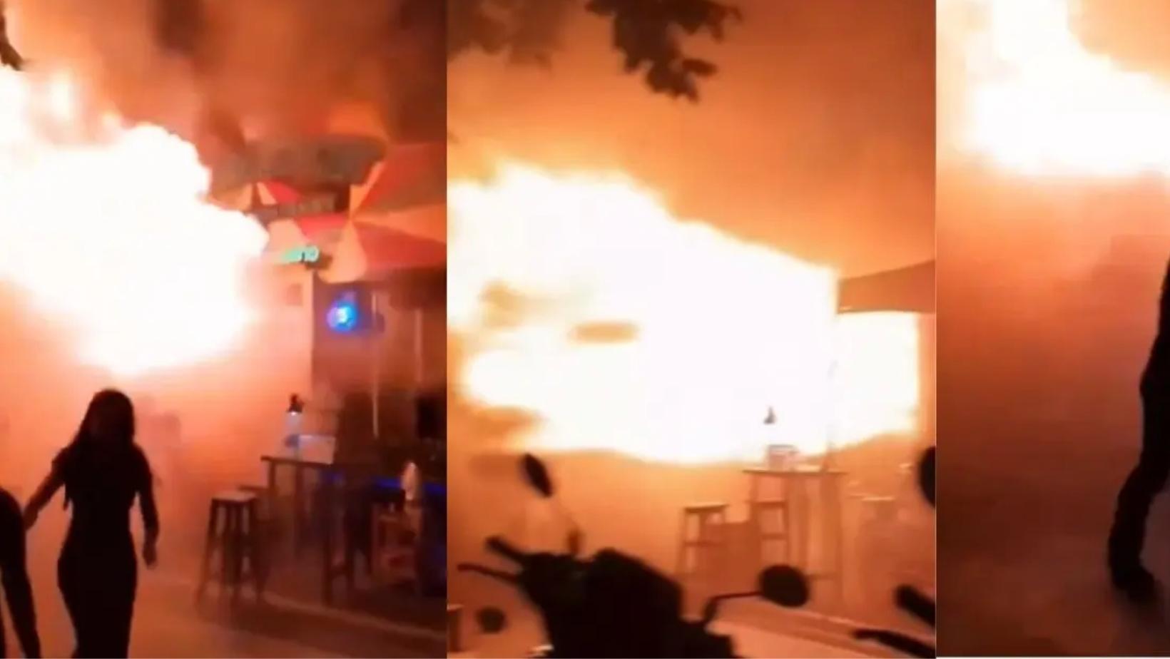 Bangkok Pub Fire Thailand 27 Dead Emergency Exit Blocked