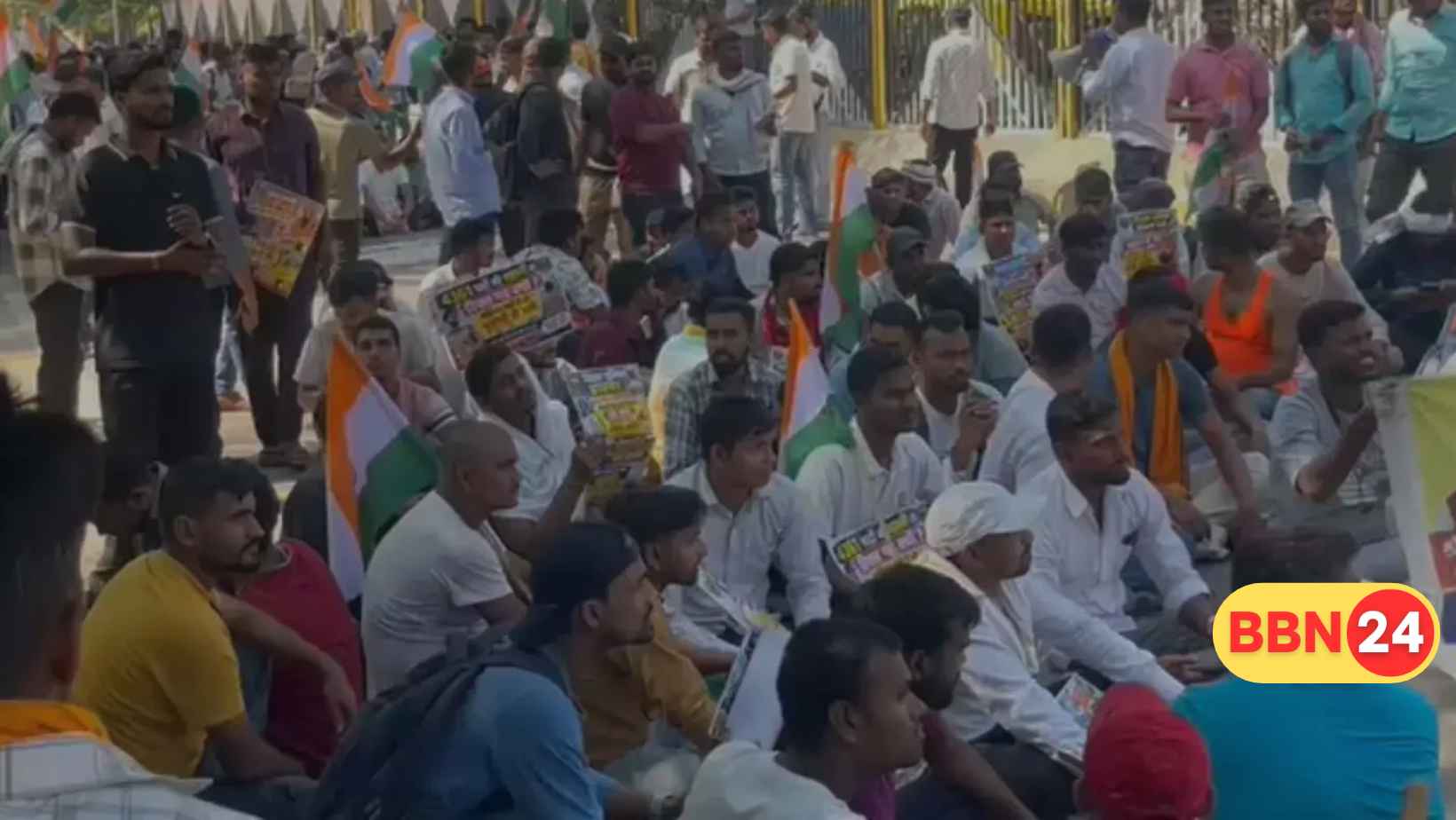Bihar Police Driver Recruitment Candidates Protest Patna 1200 Vacant Seats